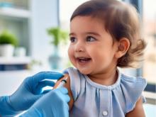 Girl getting vaccine 2